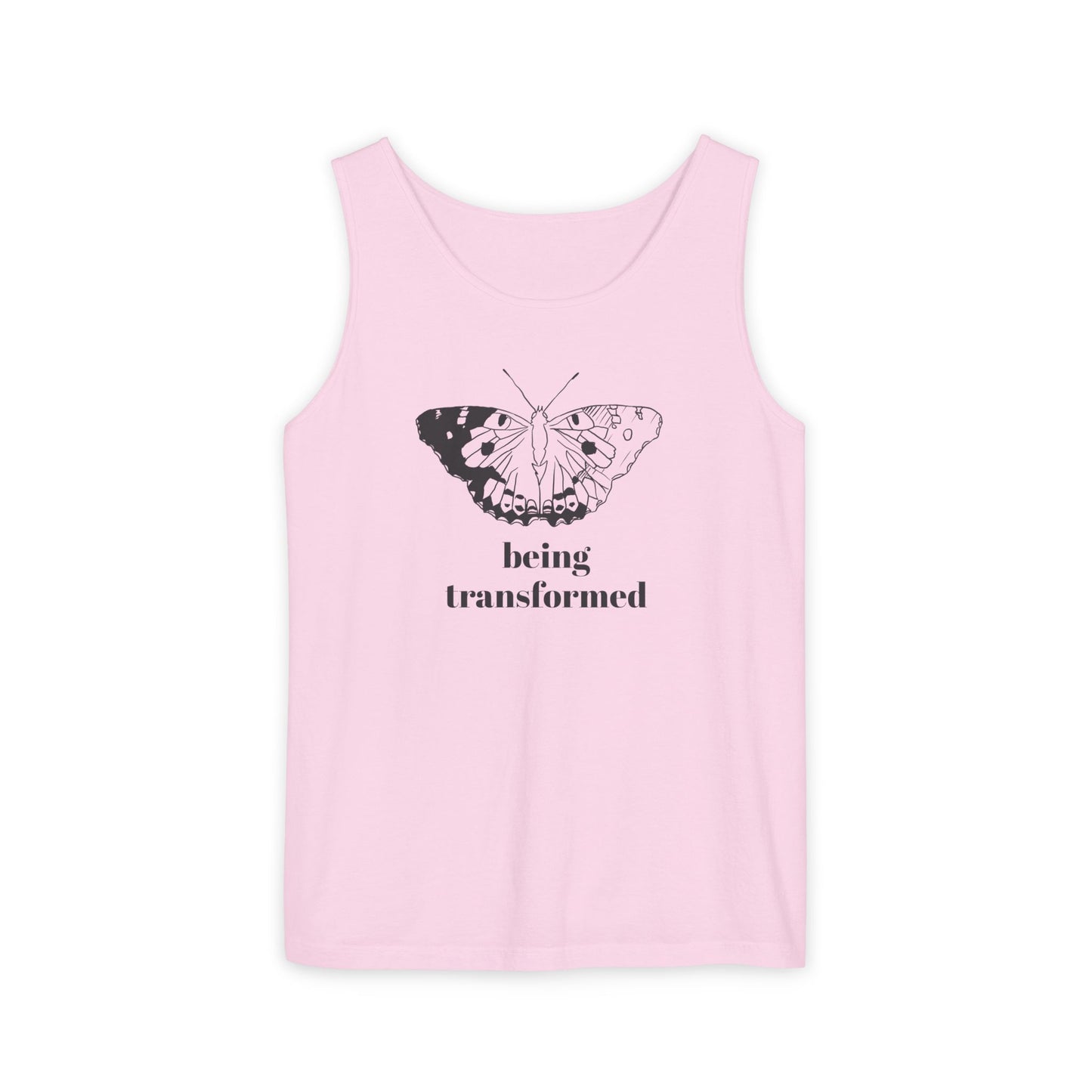 Being Transformed Butterfly Tank Top - Unisex Garment-Dyed