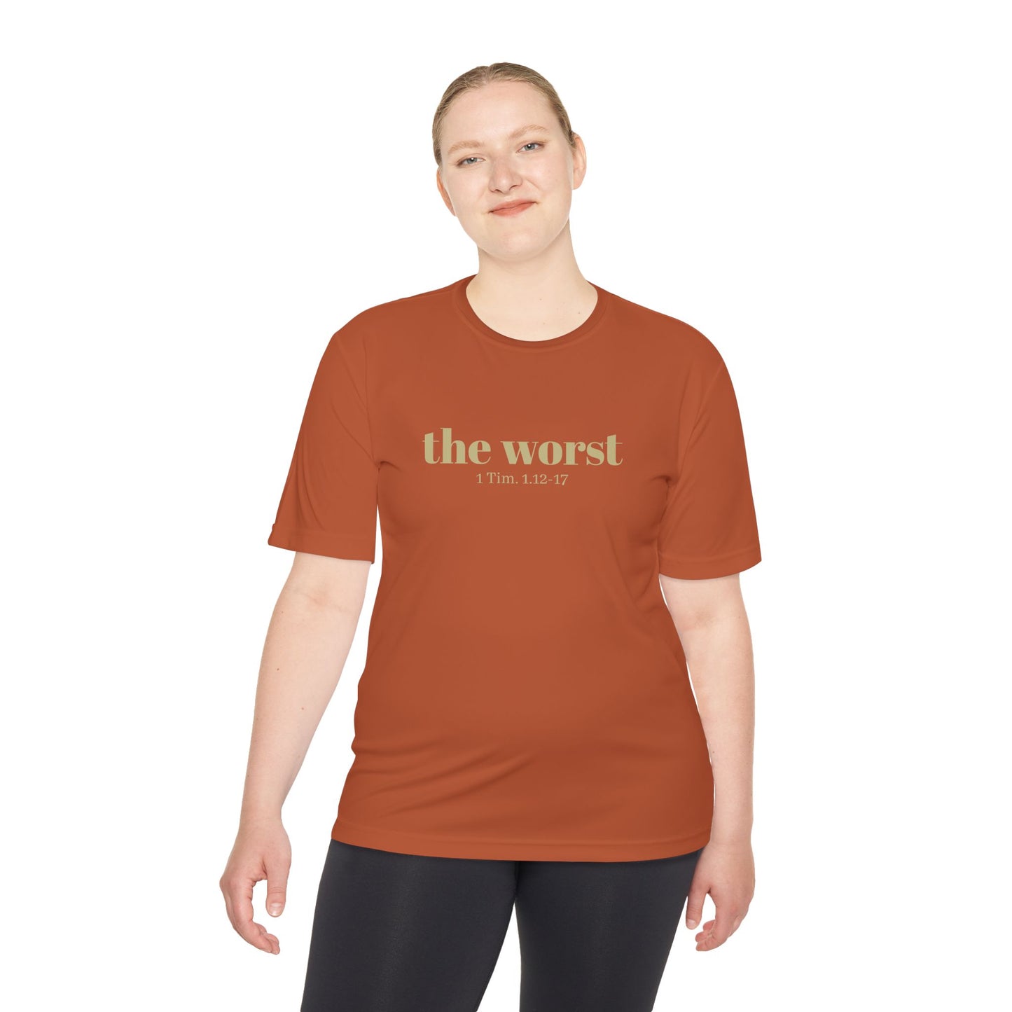 The Worst Performance Tee, Moisture Wicking Shirt, Unisex Activewear, Workout Lovers Gift, Exercising Gym Graphic Tee - Unisex Tee, Moisture