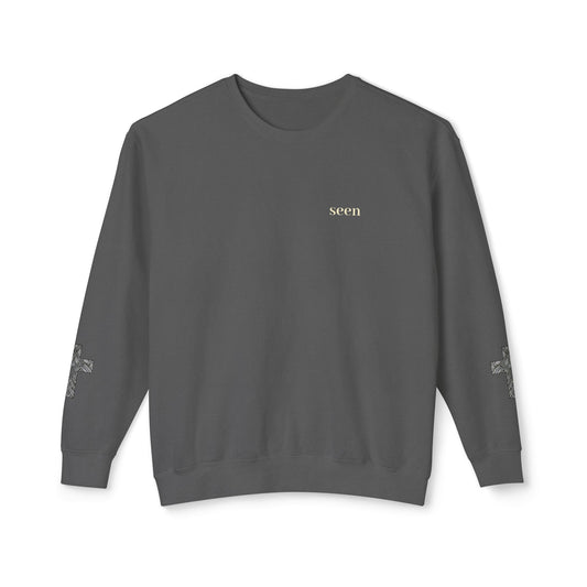 Seen, My Father Sees Me Sweatshirt