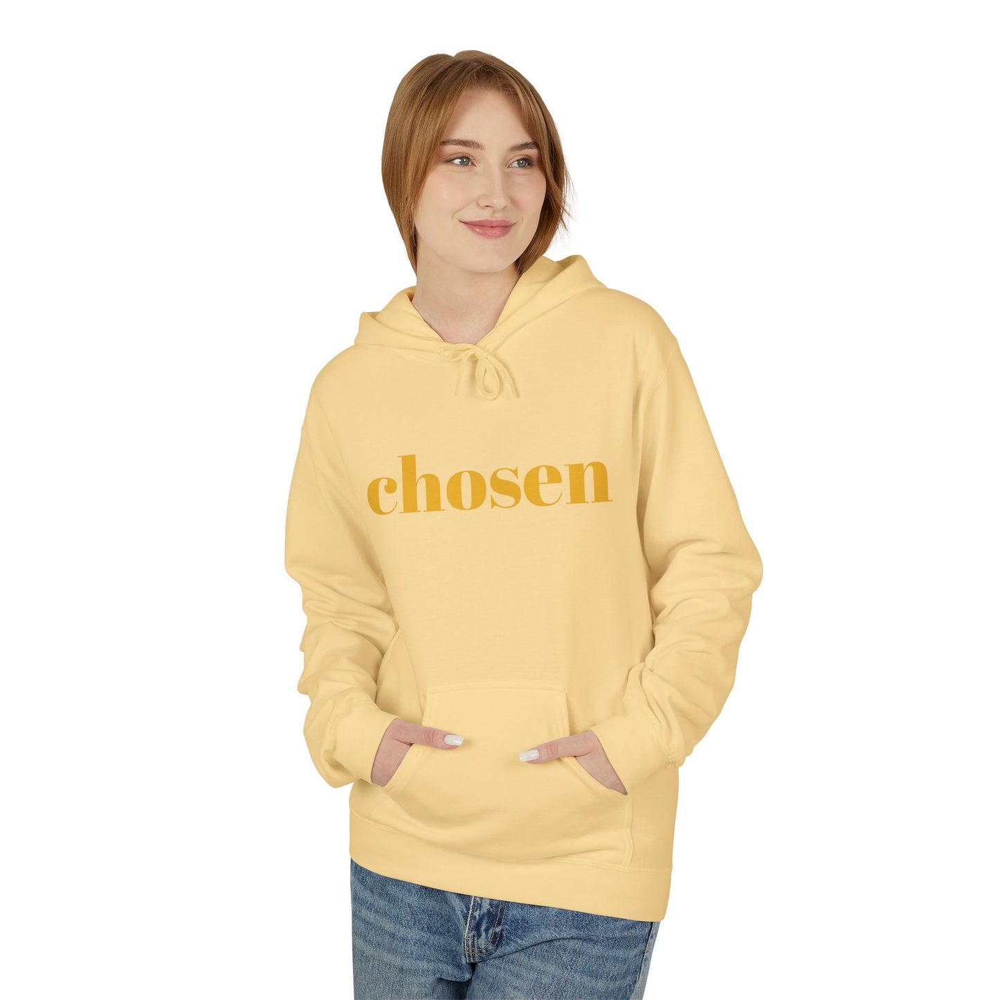 Chosen Hoodie - Lighthouse Christian Unisex Kauai Scripture Fleece, 1 Peter 2:9 Design, Sweatshirt, Gift for Men, Women, Religious Clothing