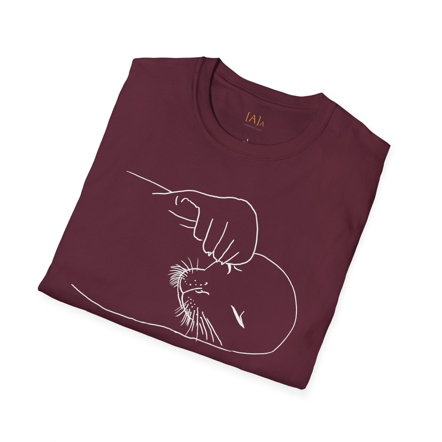 Monk Seal Seeking Rest Unisex Tee