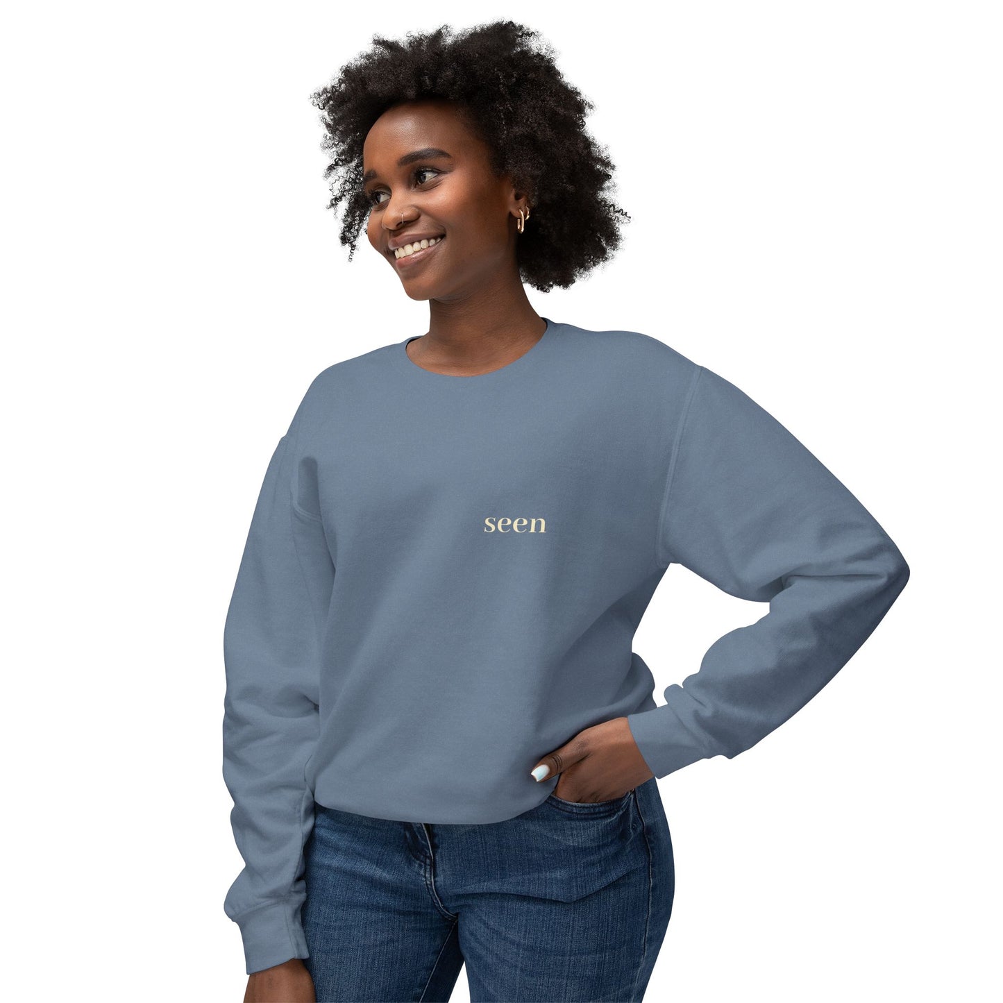 Seen, My Father Sees Me Sweatshirt