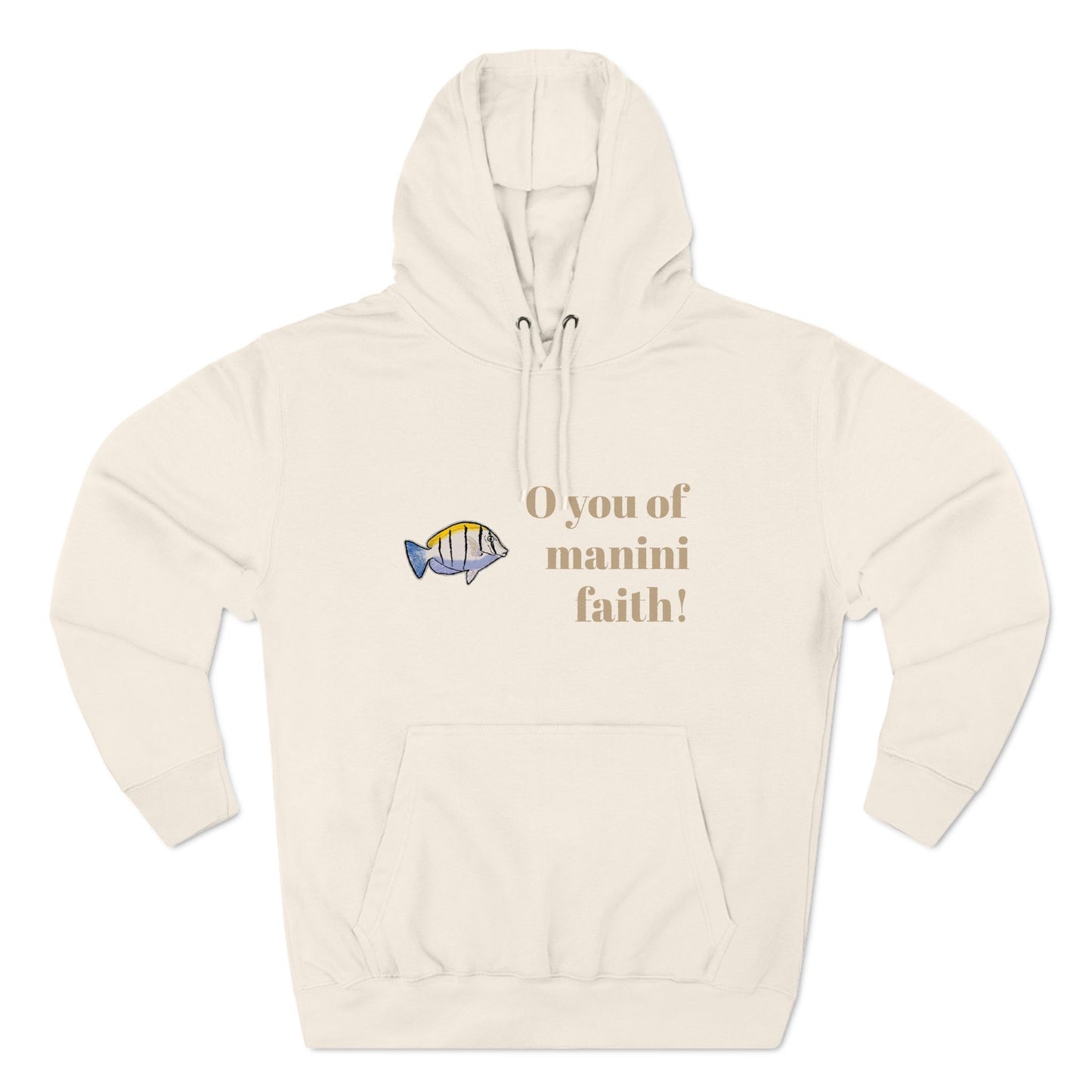 O You of Manini Faith Adjective Apparel Hoodie