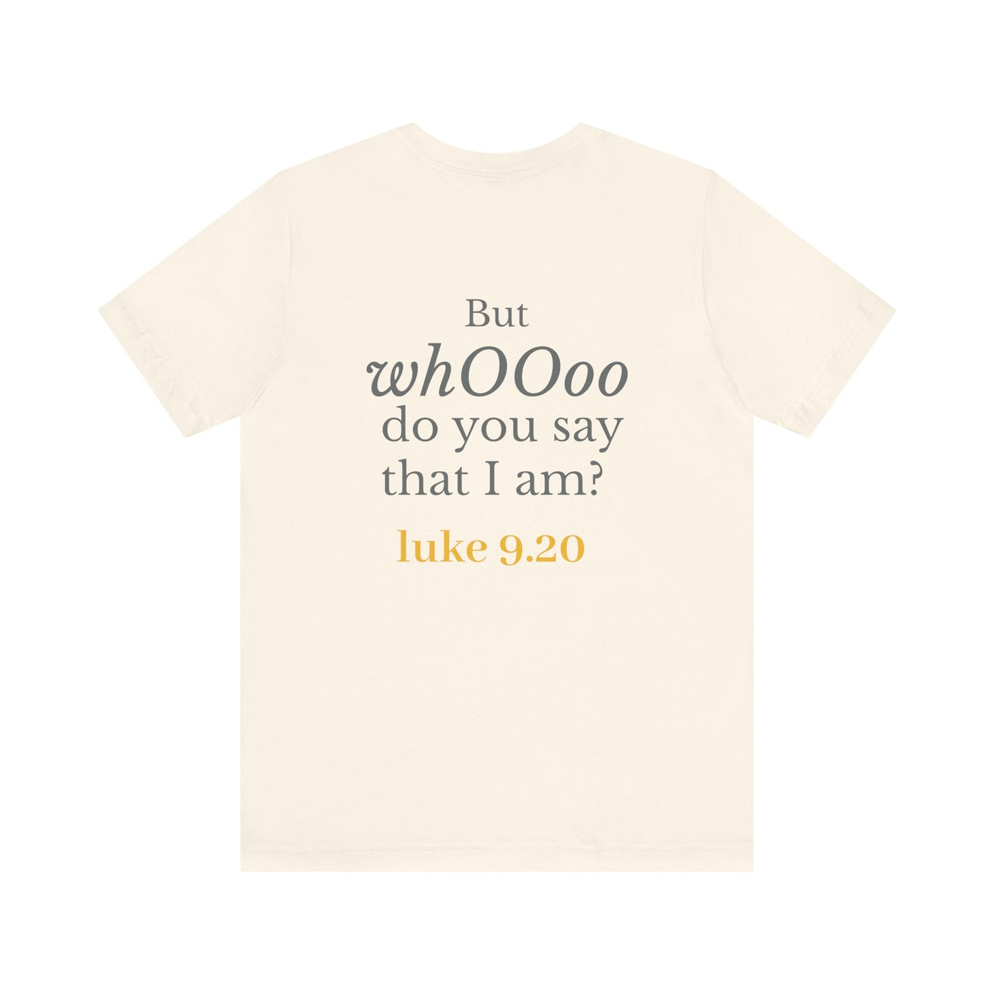 WhOOoo Do You Say That I Am - Owl T-shirt, Hawaiian Barn Owl Bird, Christian Faith Gift, Vintage Style Top, Religious Graphic Apparel