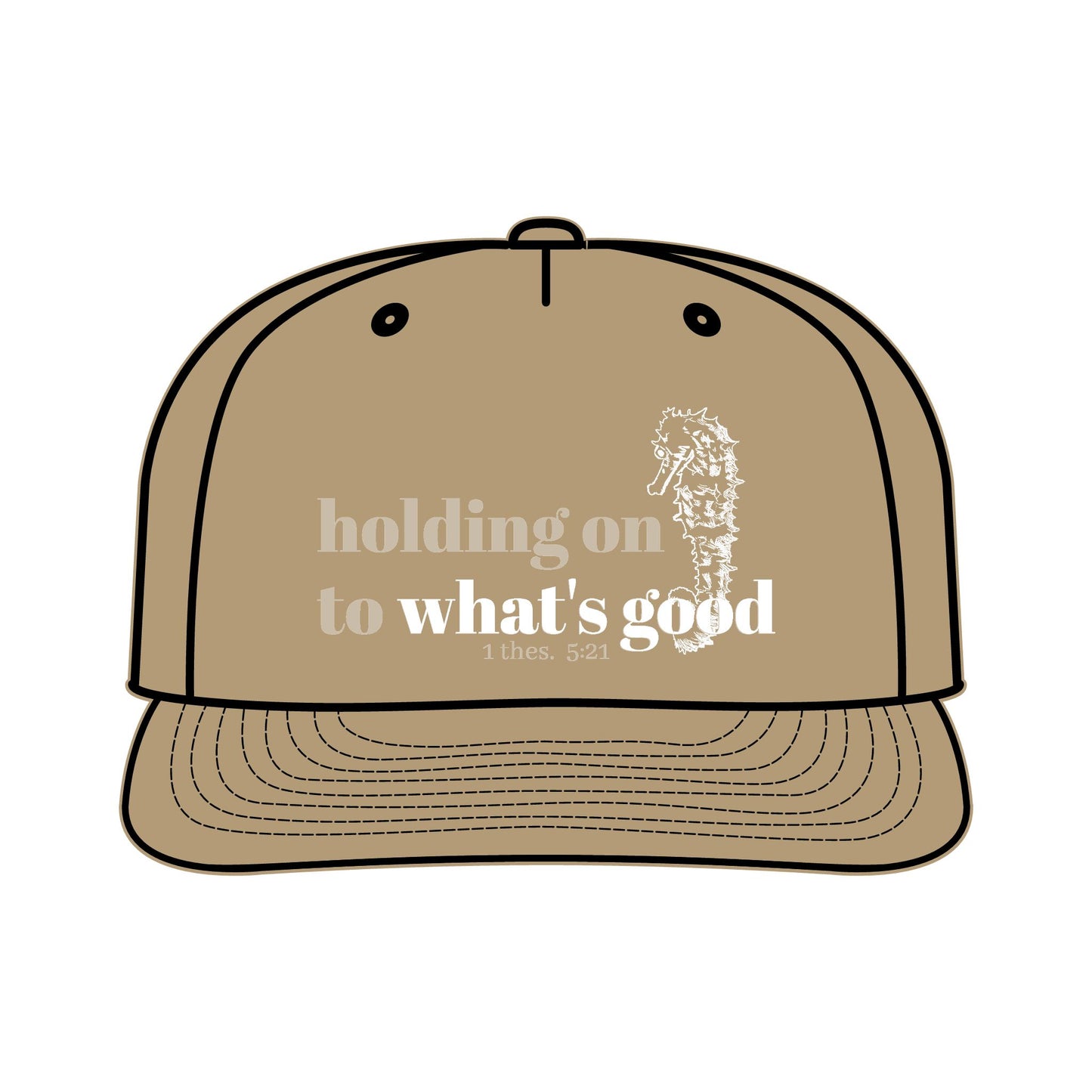 'Holding On to What's Good' Surf Cap