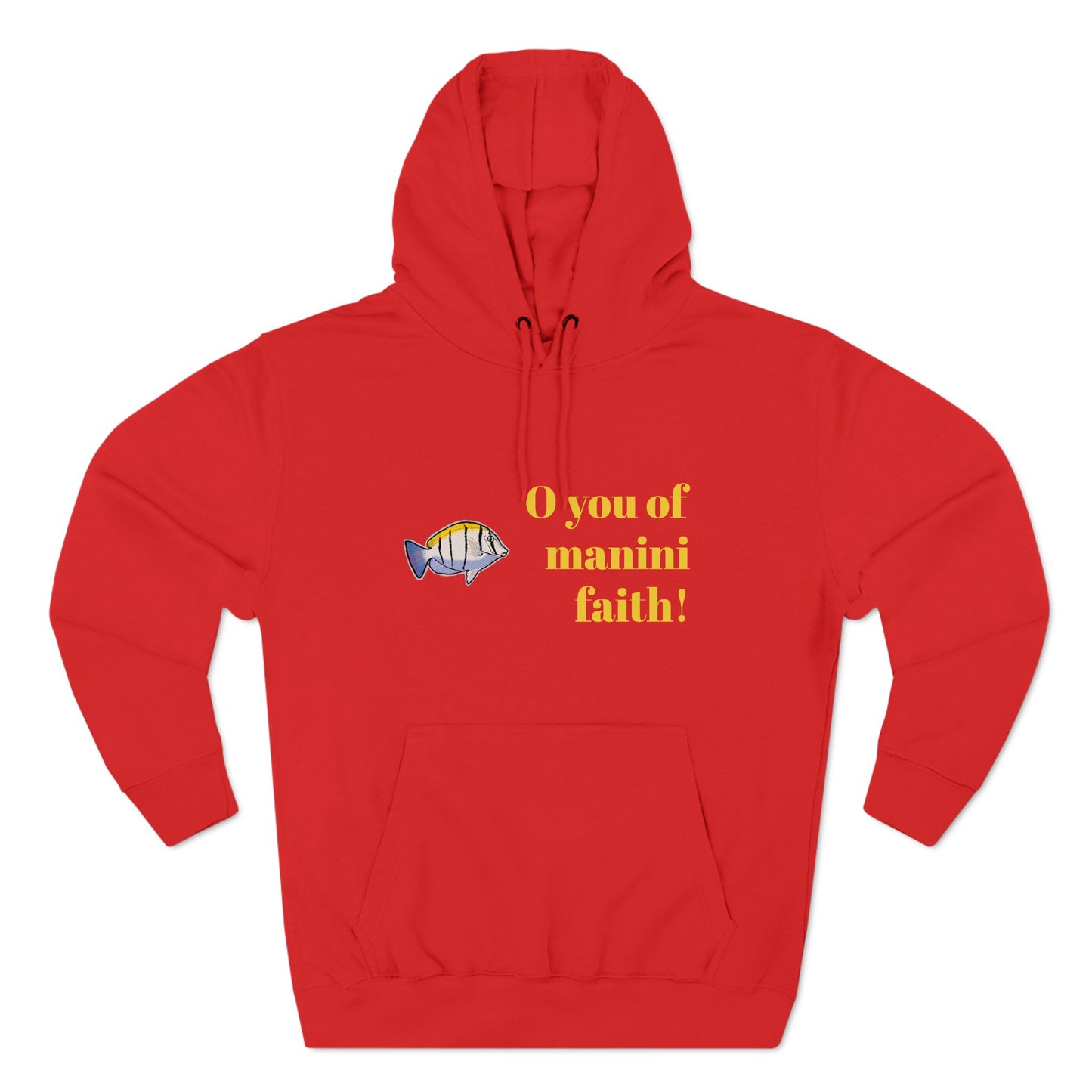 O You of Manini Faith Adjective Apparel Hoodie