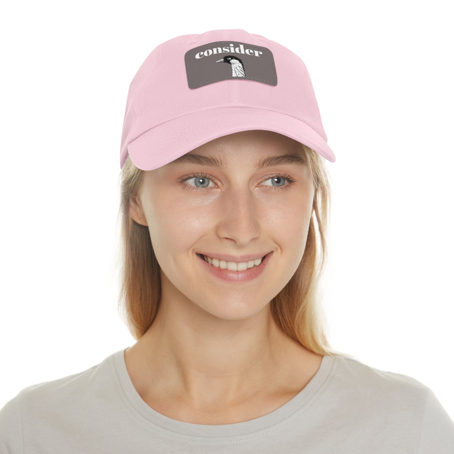 Consider the Birds Dad Hat with Leather Patch - Casual Stylish Cap for Nature Lovers