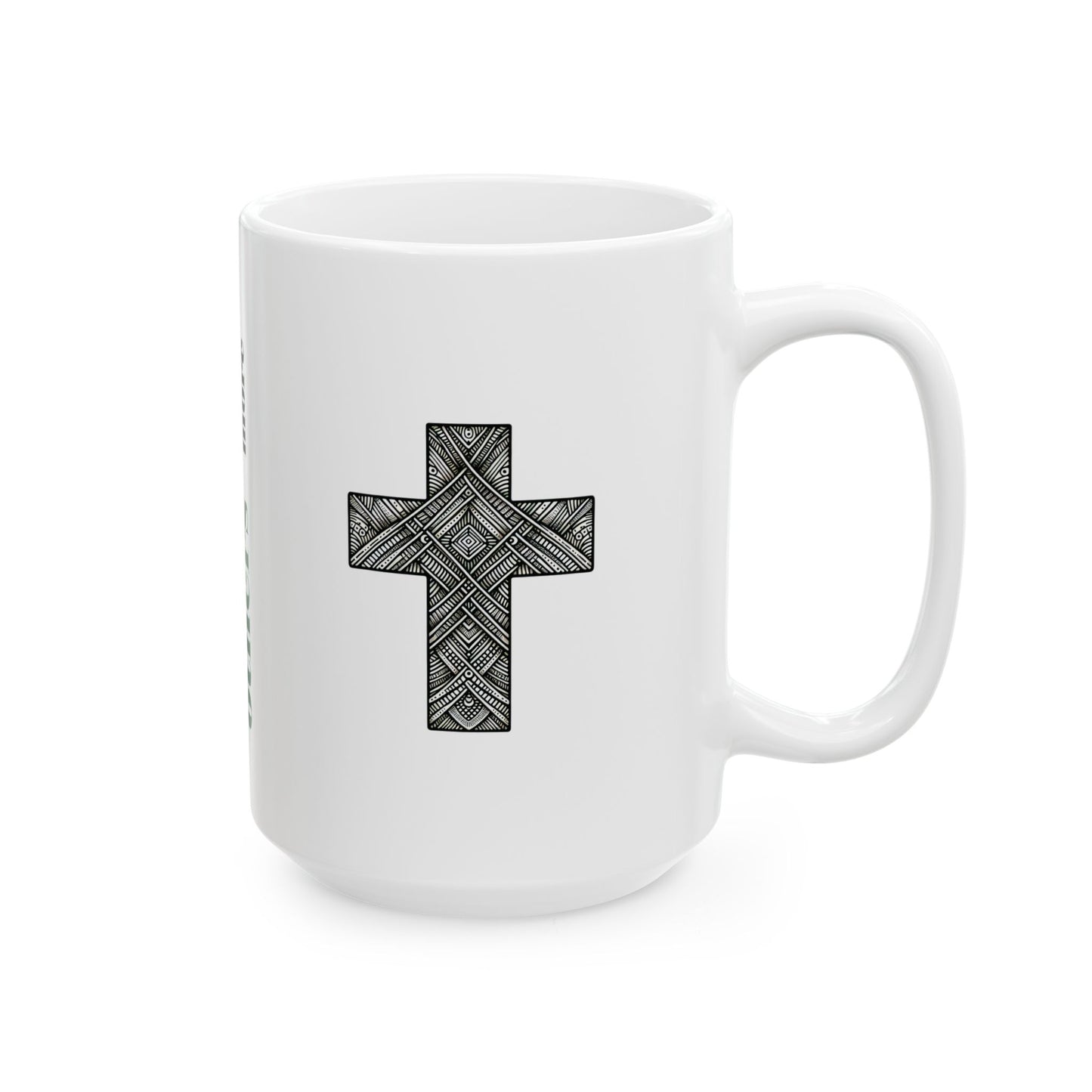 Cross Philippians 2:3 Christian Ceramic Mug, Minimalistic, Consider Others More, Bible Verse Coffee Cup, Religious Tea Mug, Inspirational