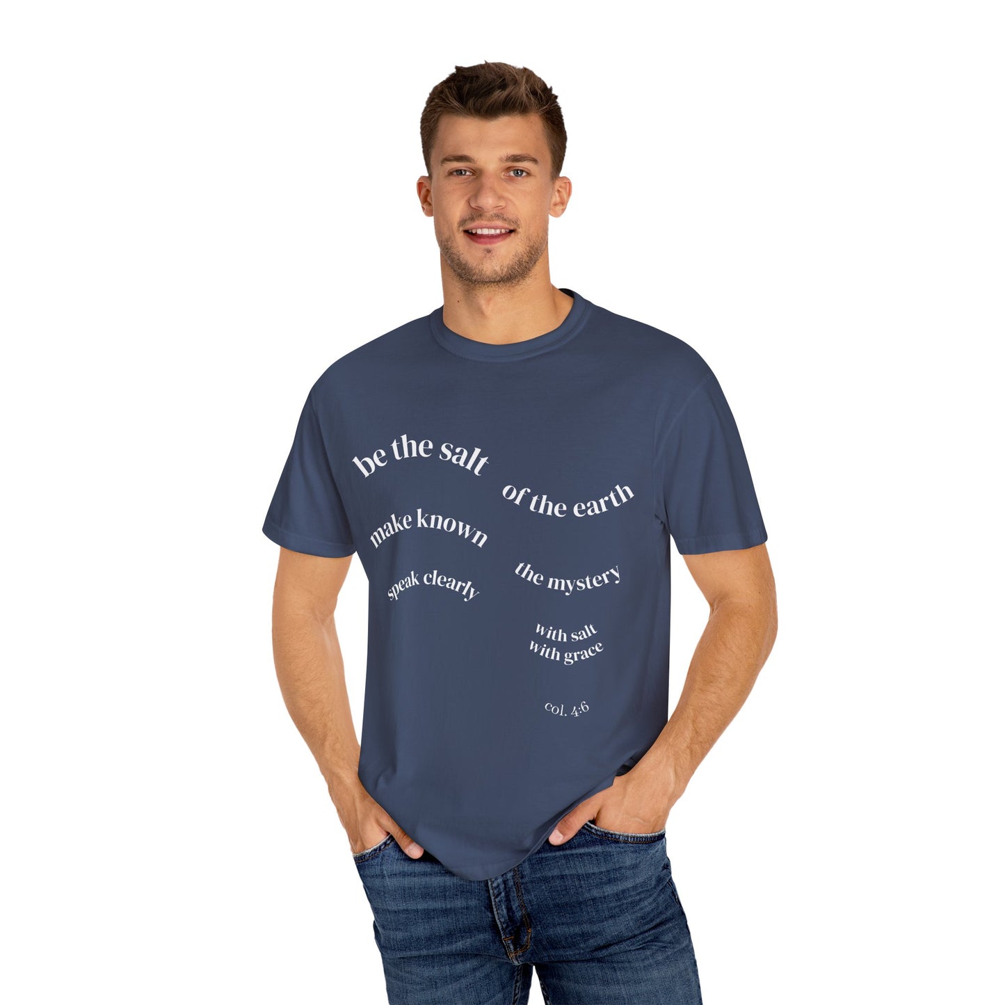 Ocean Waves Salt Bible Verse Unisex T-shirt