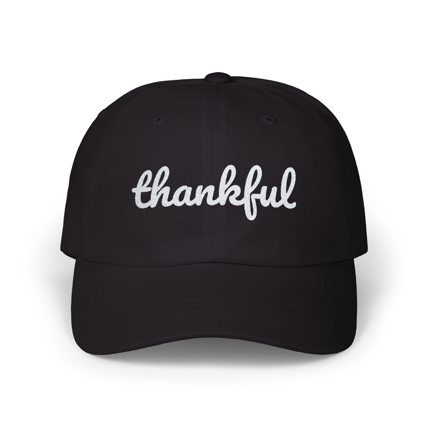Thankful Classic Cap, Colossians 3:15 Casual Hat, Gratitude Unisex Gift, Relaxed Fit Summer Cap, Everyday Wear