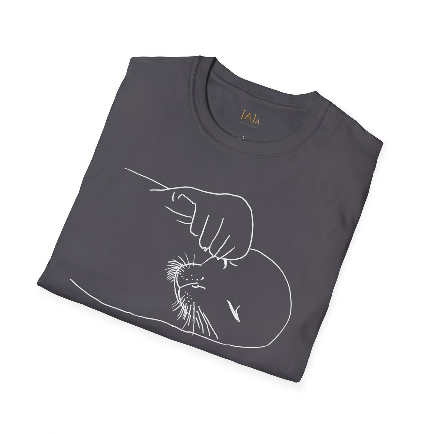 Monk Seal Seeking Rest Unisex Tee