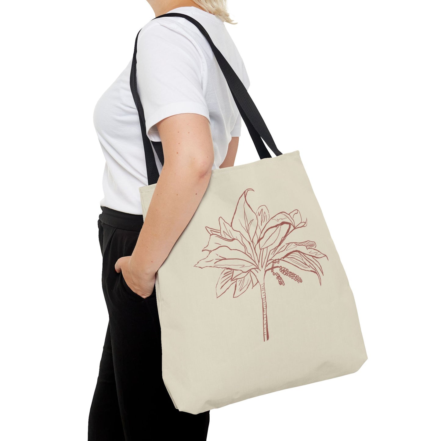 Fearfully and Wonderfully Made Psalm 139 Tote Bag, Inspirational Floral Canvas Bag, Eco-Friendly Shopping Tote, Travel, Motivational Gift