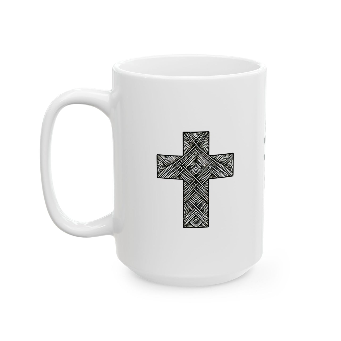 Cross Philippians 2:3 Christian Ceramic Mug, Minimalistic, Consider Others More, Bible Verse Coffee Cup, Religious Tea Mug, Inspirational