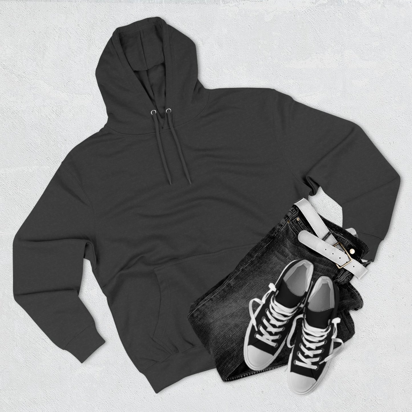 Embroidered Adjective Apparel Logo Hoodie