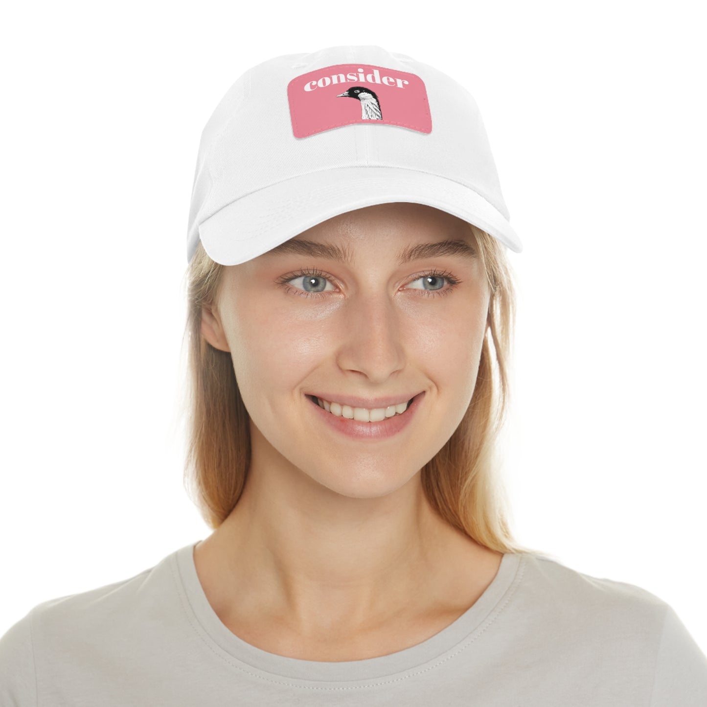 Consider the Birds Dad Hat with Leather Patch - Casual Stylish Cap for Nature Lovers