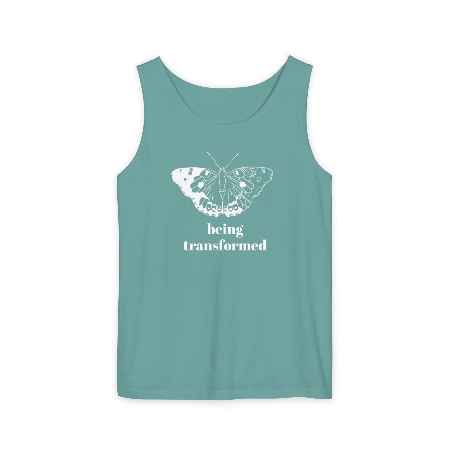 Being Transformed Butterfly Tank Top - Unisex Garment-Dyed