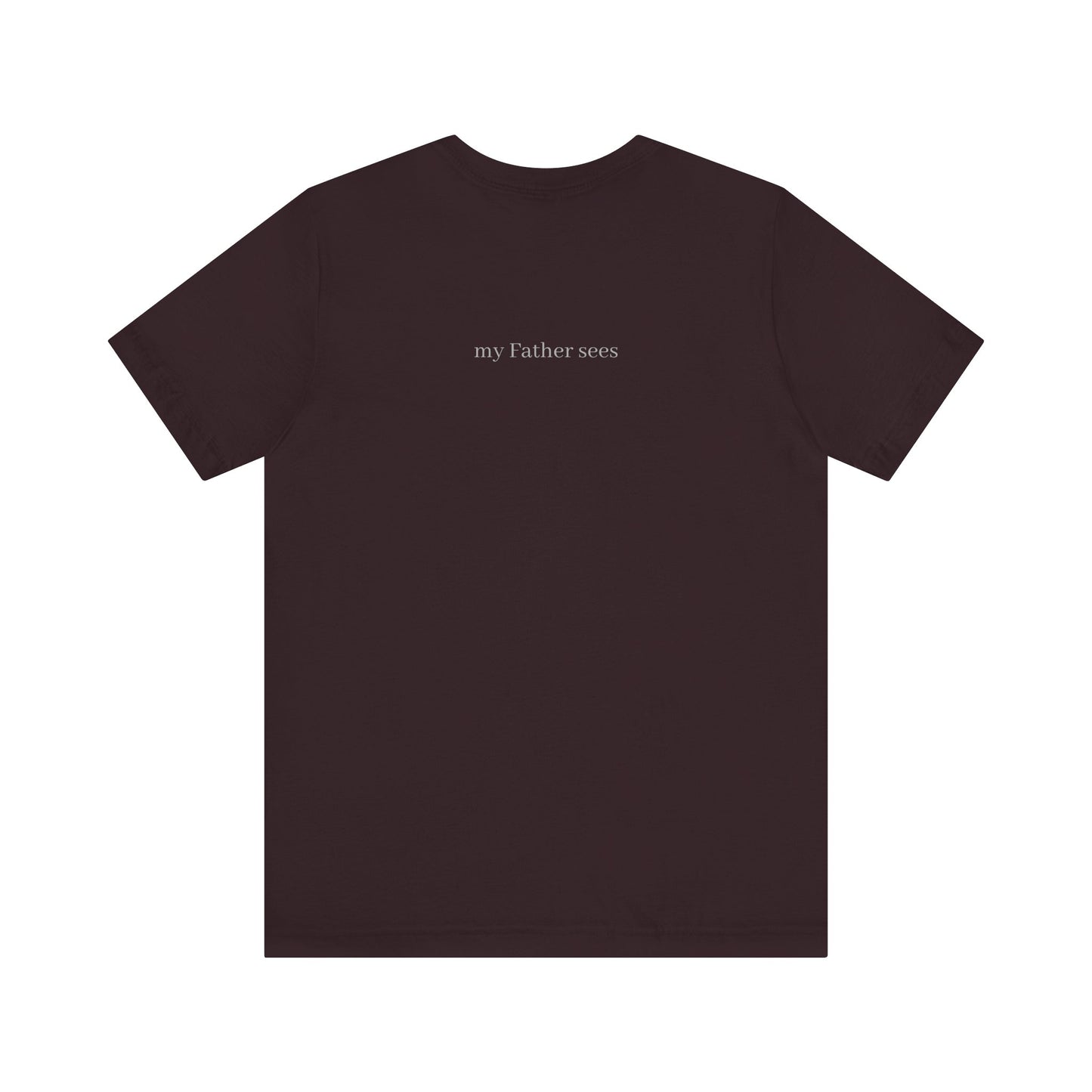 Seen in Secret Tee - My Father Sees, Matthew 6 Motivational Shirt, Self-Love Gift, Everyday Style