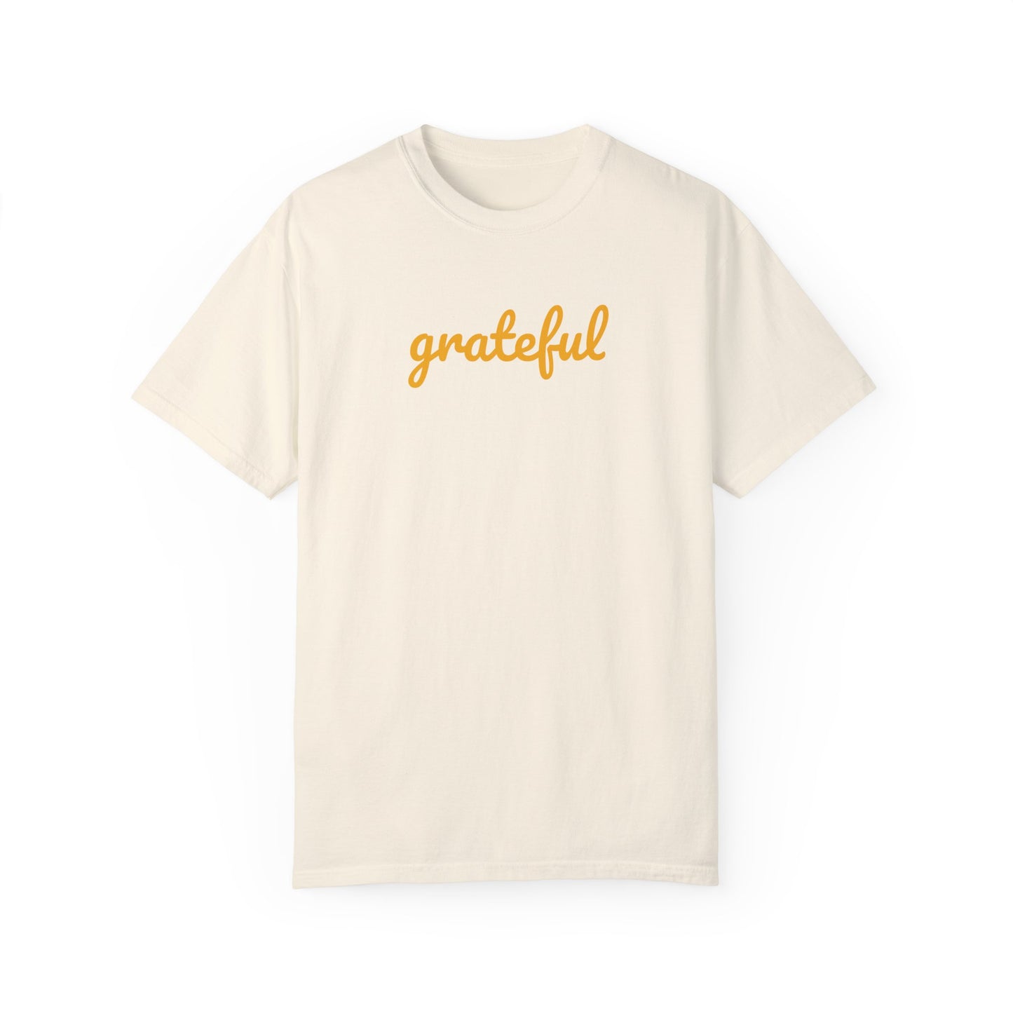 Grateful Comfort Colors 1717 Unisex T-shirt, Christian Bible Verse Tee, Inspirational Graphic Shirt, Religious Gift, Comfort