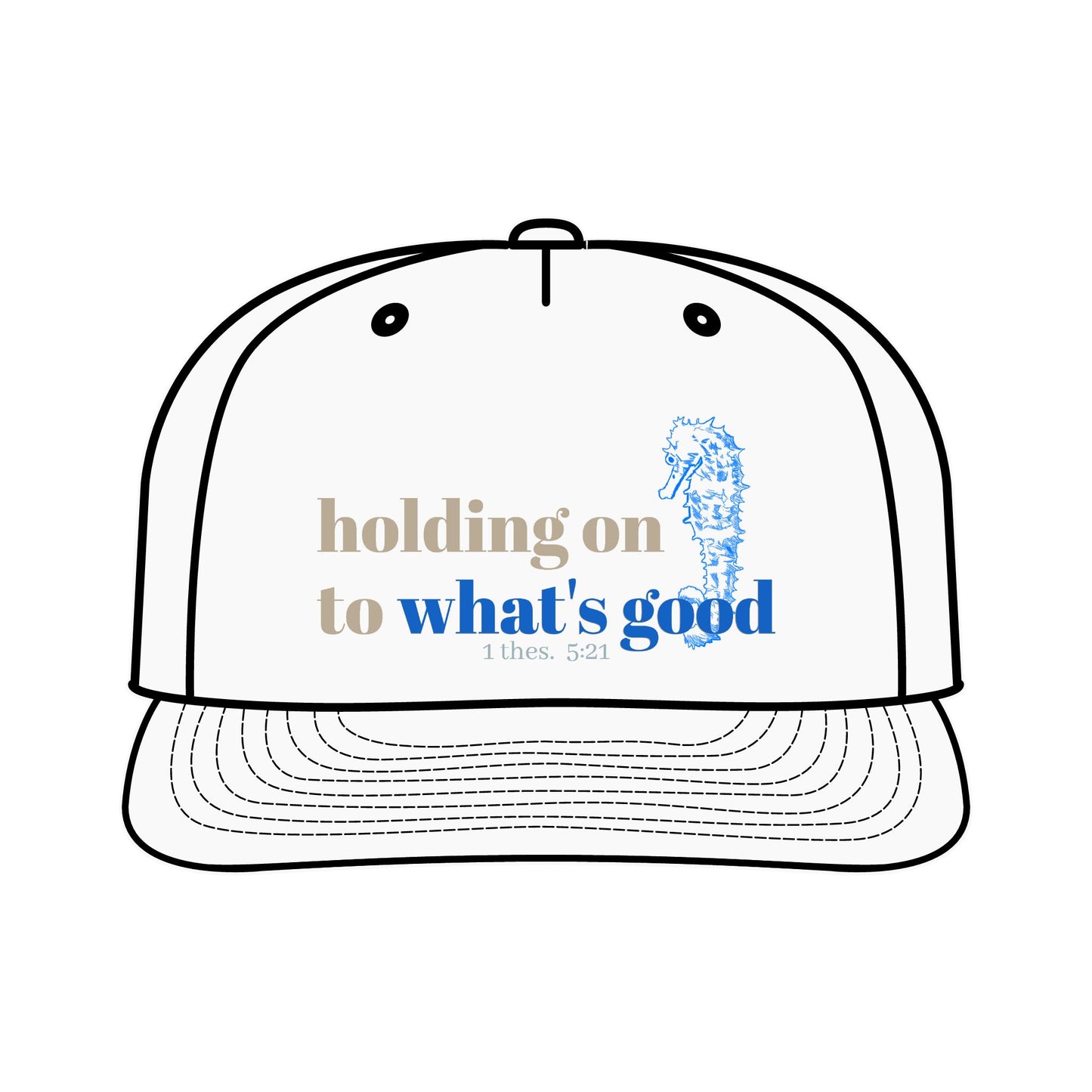 'Holding On to What's Good' Surf Cap