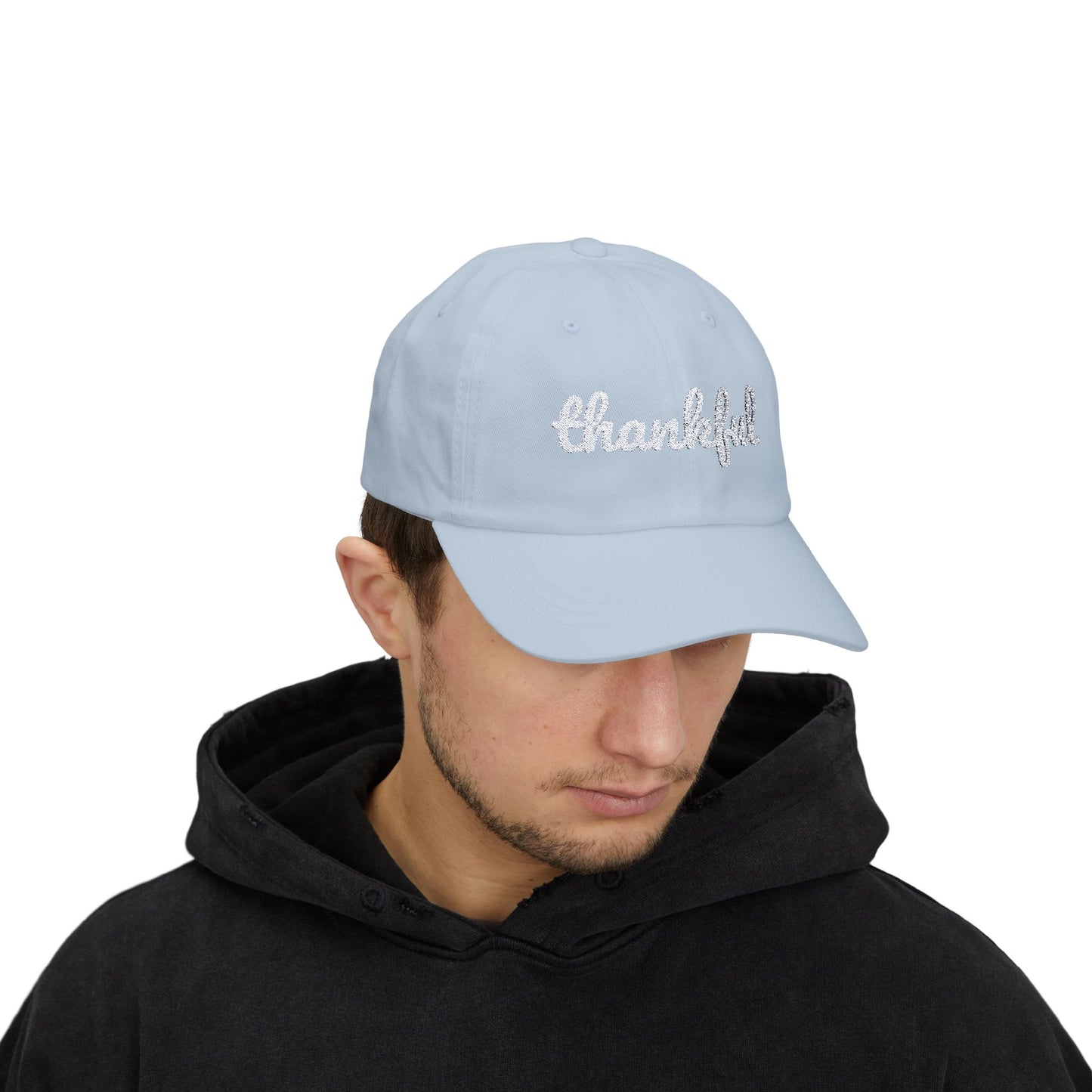 Thankful Classic Cap, Colossians 3:15 Casual Hat, Gratitude Unisex Gift, Relaxed Fit Summer Cap, Everyday Wear