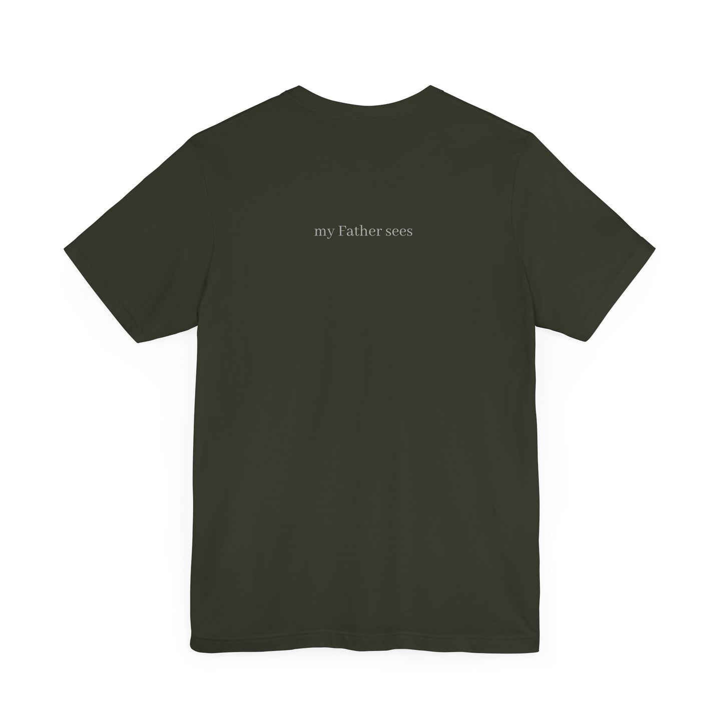Seen in Secret Tee - My Father Sees, Matthew 6 Motivational Shirt, Self-Love Gift, Everyday Style