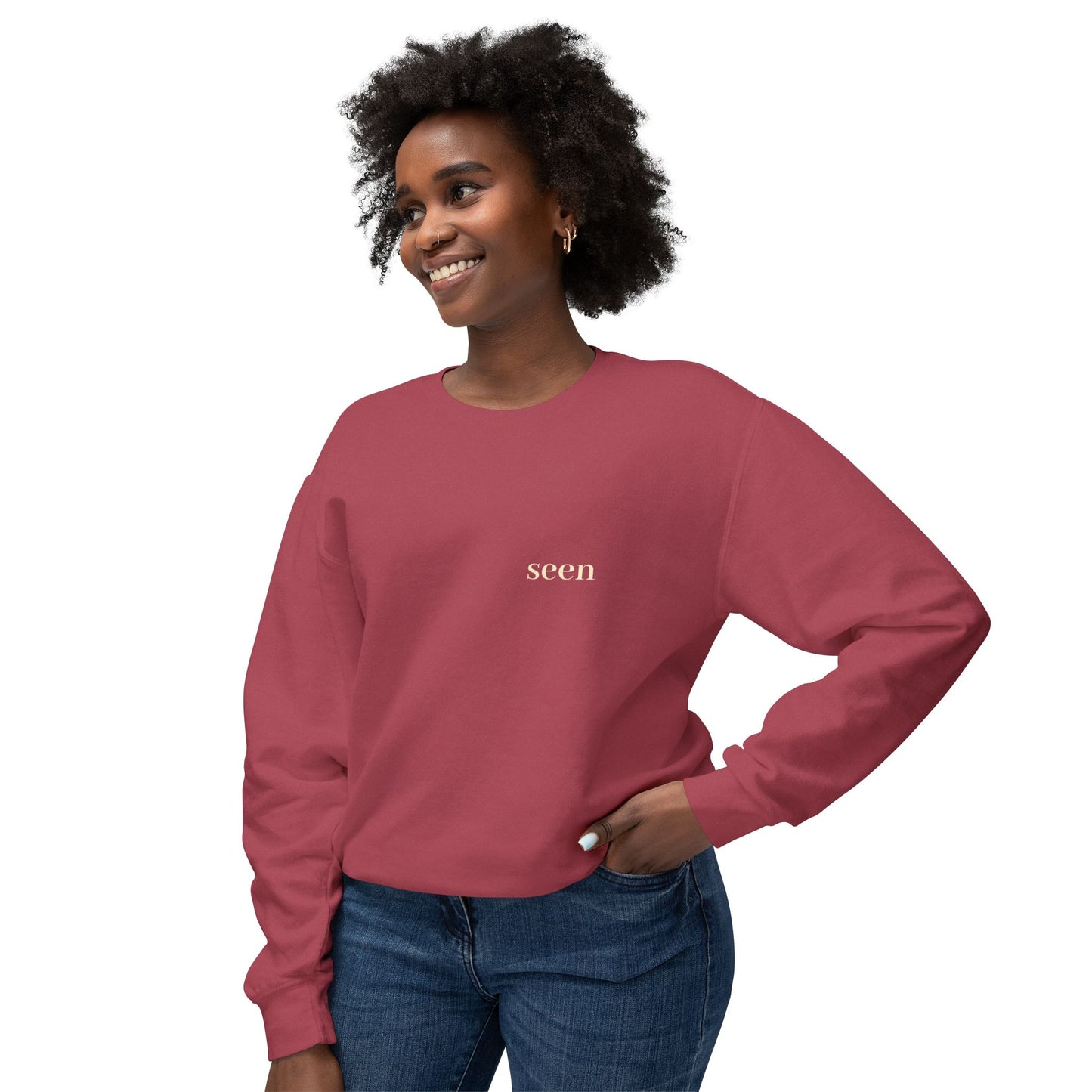 Seen, My Father Sees Me Sweatshirt