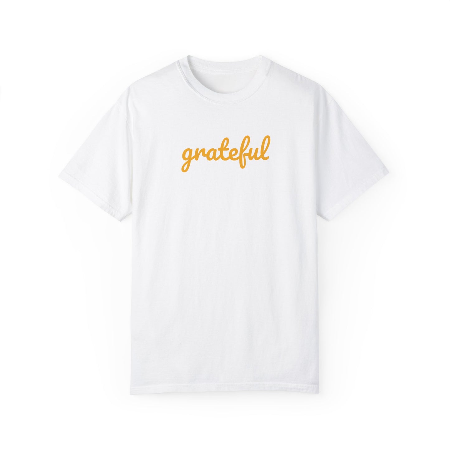 Grateful Comfort Colors 1717 Unisex T-shirt, Christian Bible Verse Tee, Inspirational Graphic Shirt, Religious Gift, Comfort