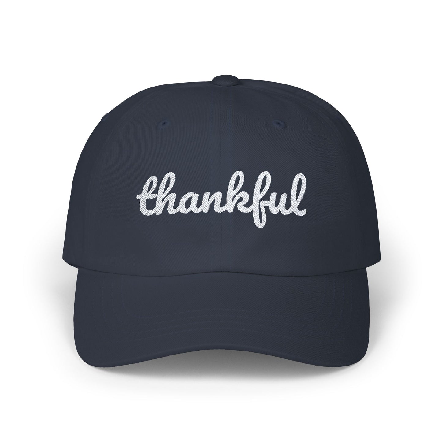 Thankful Classic Cap, Colossians 3:15 Casual Hat, Gratitude Unisex Gift, Relaxed Fit Summer Cap, Everyday Wear