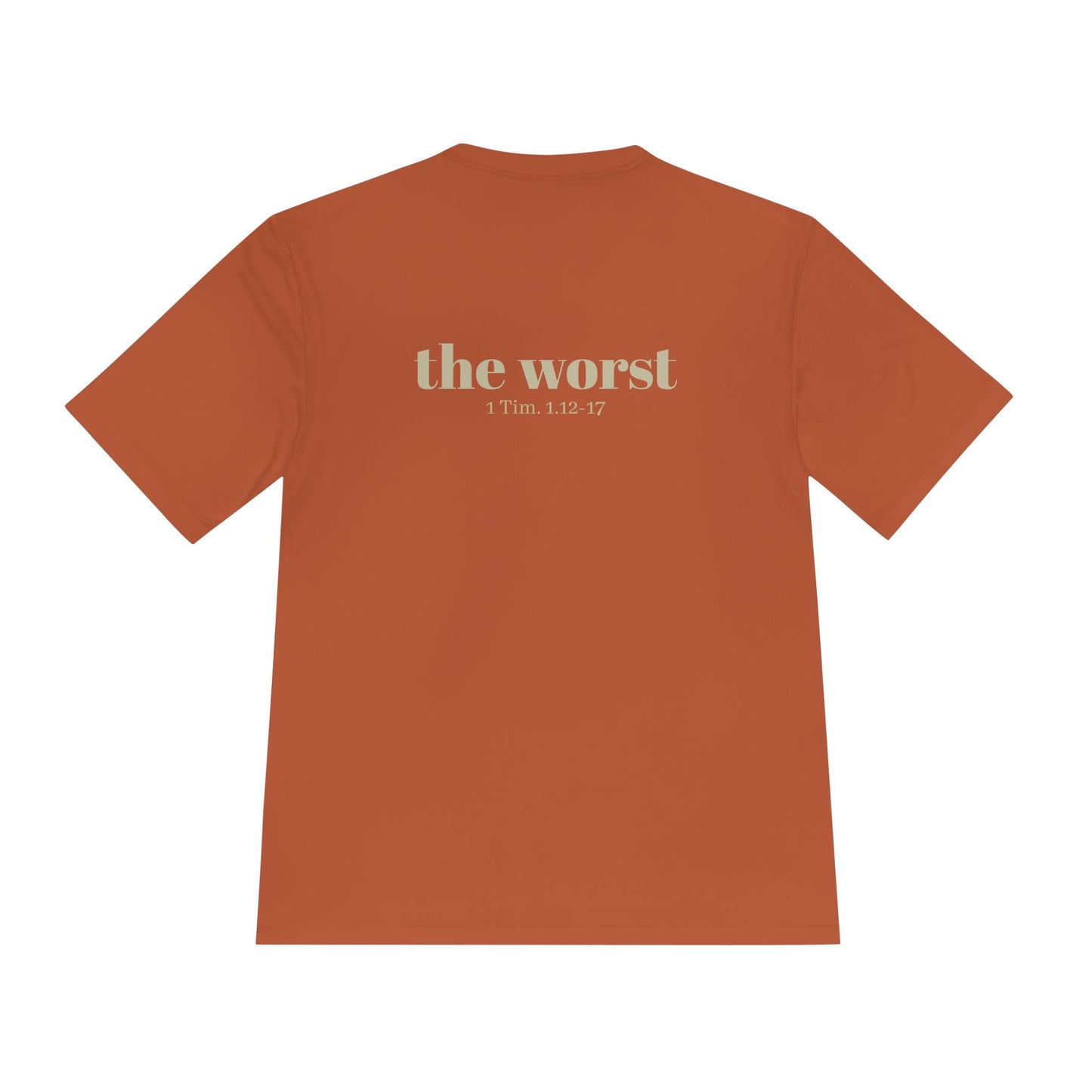 The Worst Performance Tee, Moisture Wicking Shirt, Unisex Activewear, Workout Lovers Gift, Exercising Gym Graphic Tee - Unisex Tee, Moisture