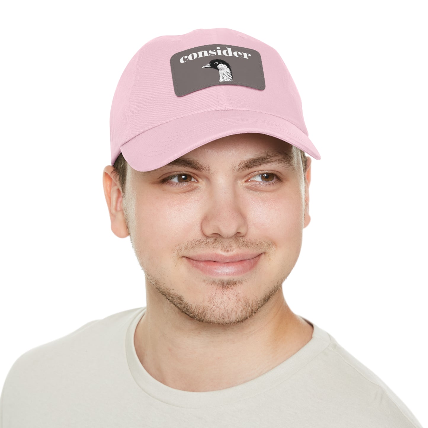 Consider the Birds Dad Hat with Leather Patch - Casual Stylish Cap for Nature Lovers